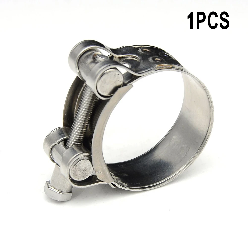 1pc Stainless Steel Hose Clamps T Bolt Exhaust Pipe Clips Sealing Welding Marine Clip Repair Tool Pipe Fasteners Clamps Hardware