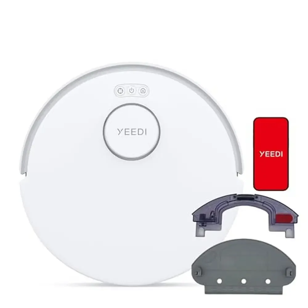 C12 Robot Vacuum Cleaner and Mop 8000Pa Powerful Suction ZeroTangle Anti-Tangle Technology TrueMapping Multi-Sensor Fusion