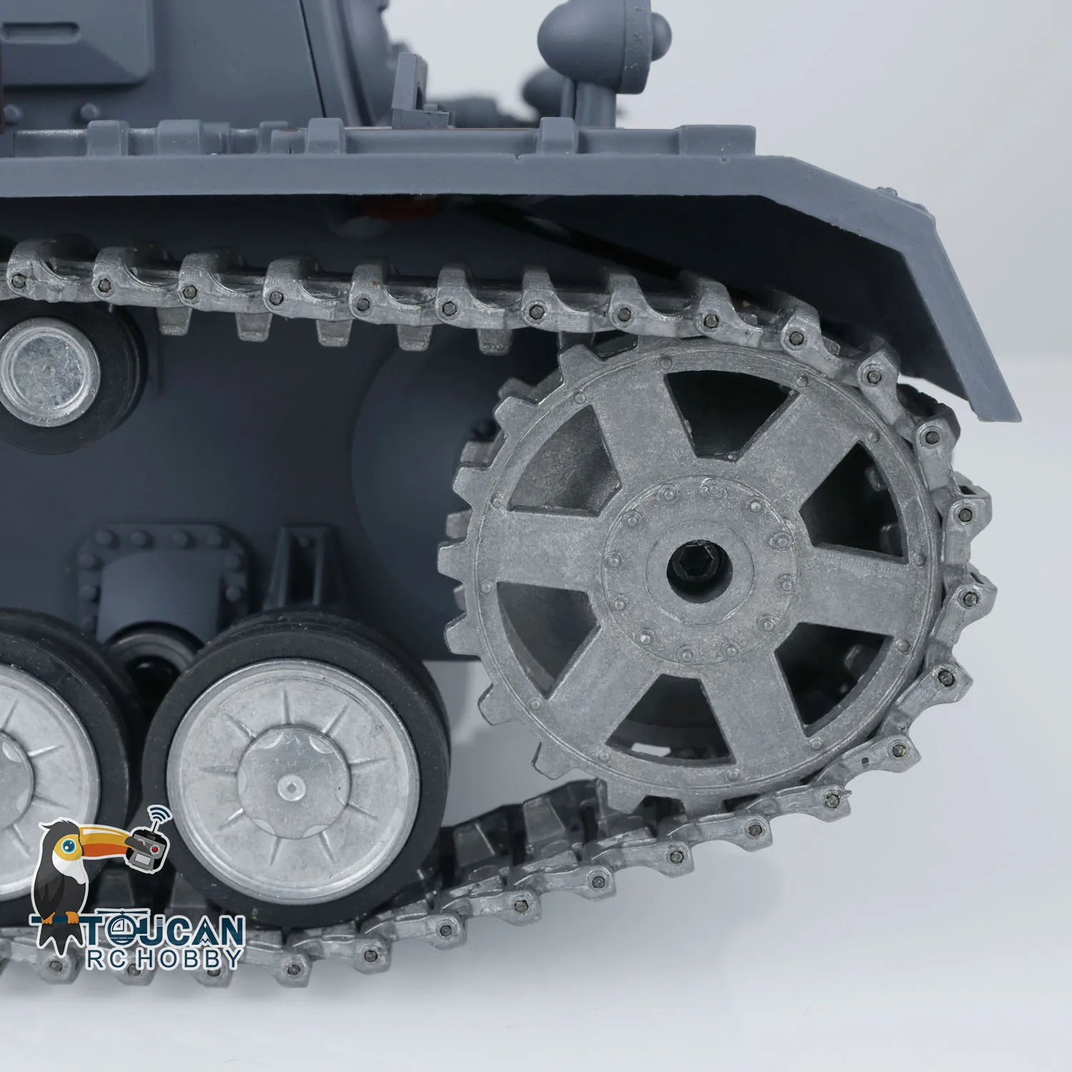 

HENG LONG 1/16 Radio Controlled Tank 7.0 Customized Panzer IV F2 3859 3858 Metal Tracks Wheels Toucan Remote Control Toy TH17401