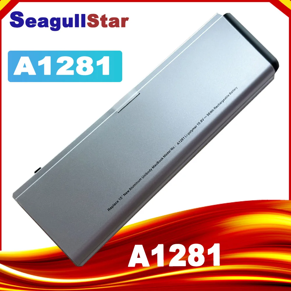 SeagullStar Laptop Battery A1281  For Apple MacBook Pro 15\