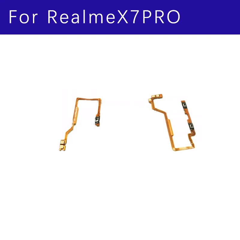 

Power Volume Button Flex Cable For Oppo Realme X7 Pro Switch On OFF Power Volume Side Key Ribbon