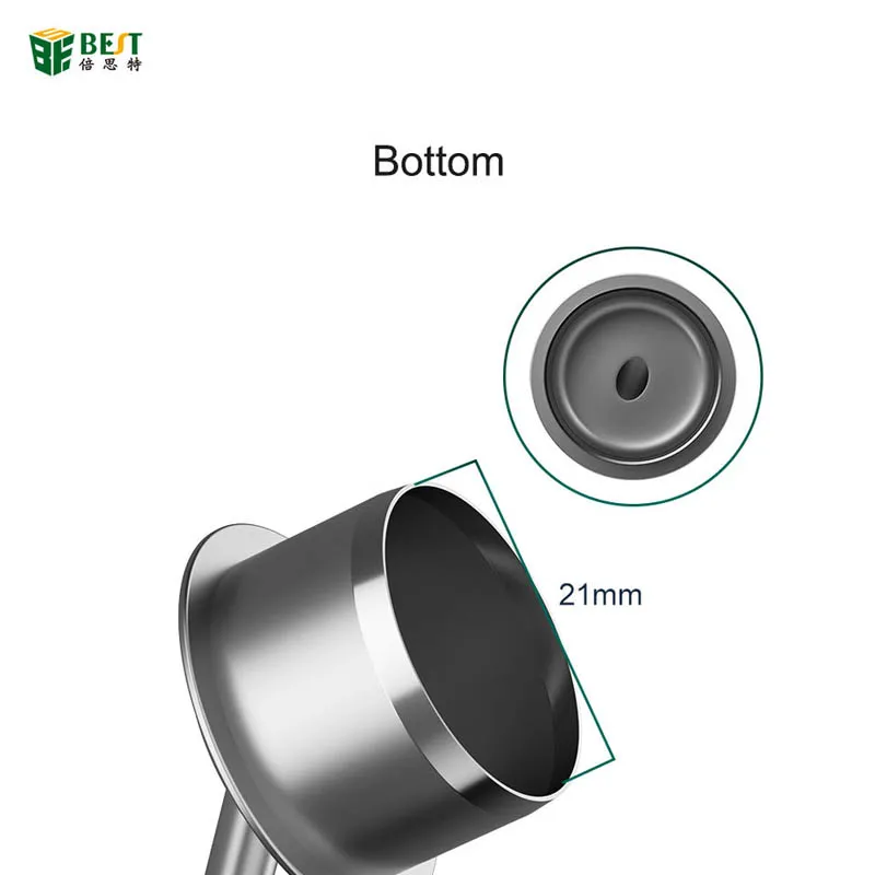 BST-863 Hot Air Nozzles 4.5mm 6mm 8mm Universal Soldering Welding Tool Hot Air Station Round Nozzles for BGA Soldering Repair