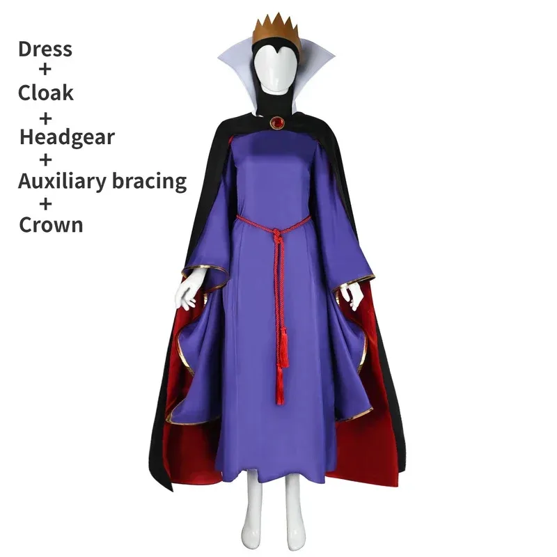

Malicious Stepmother Queen Role-playing Stage Villainous Woman Cosplay Costume Halloween Costumesr,7;k'2.s;9,