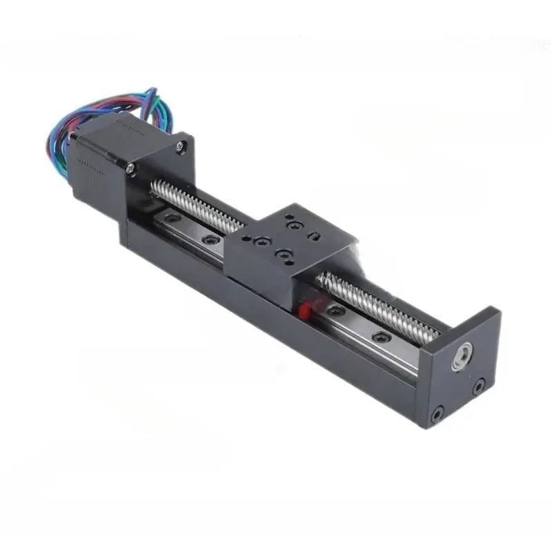 Miniature Precision 28 Linear Stepping Motor Guide Rail Slide T-Shaped Screw Line Rail Electric Slide Module