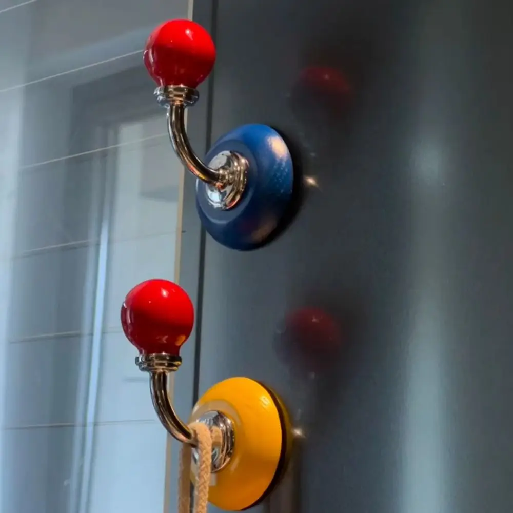 

ABS Creative Hook Free Punching Decoration Room Hangers Hook Magnetic Nordic Style Design Wall Key Holder Rack Household