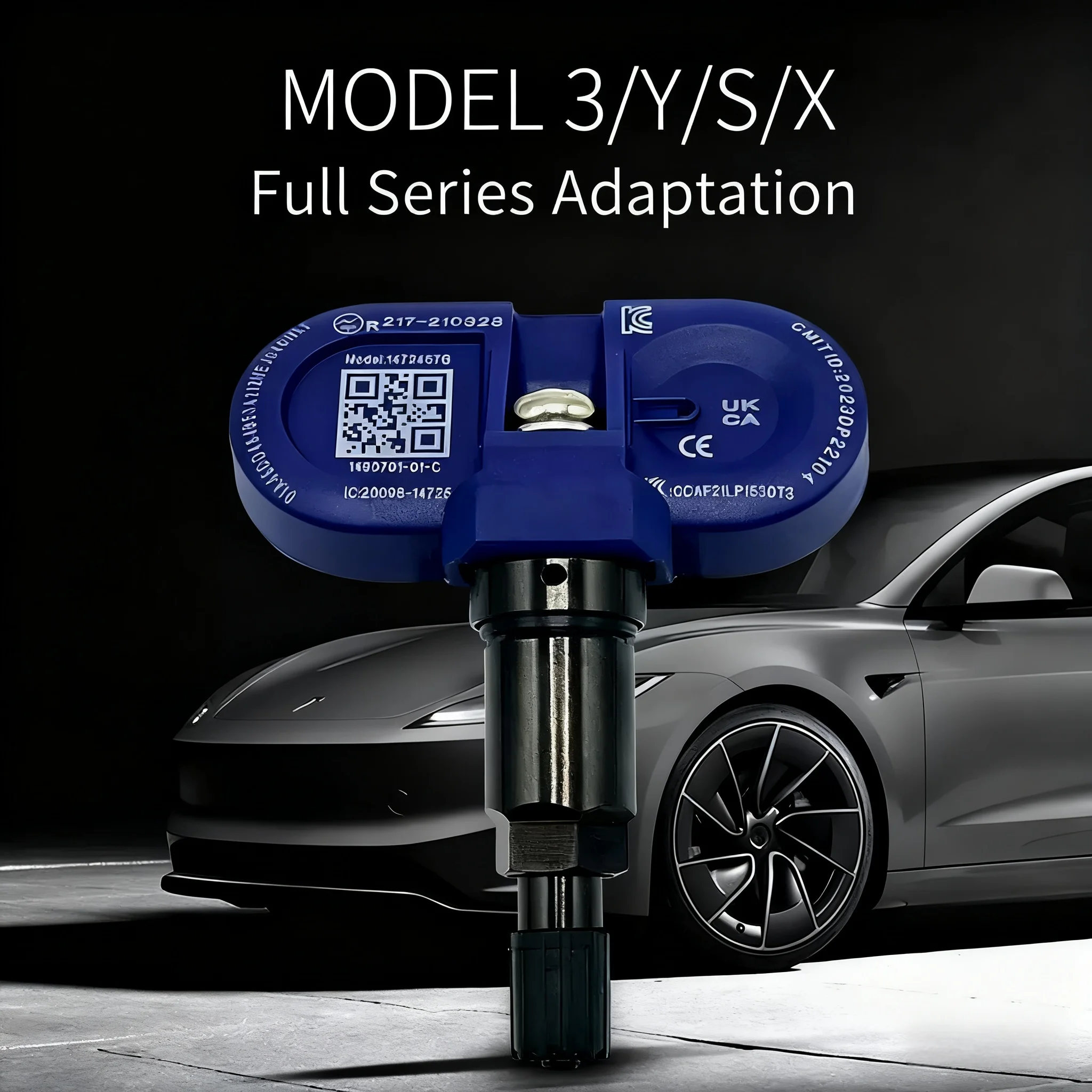 

Fit for Tesla Model 3 Y S X 2020-2025 Tire Pressure Monitor Sensors BLE Bluetooth TPMS Sensor 1490701-01-C Replaces 1490701-01-B