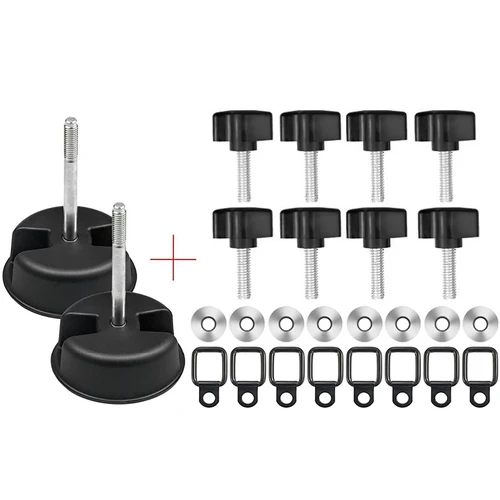 Imagen 2 del producto Juego de herramientas de tuercas de perno de tornillo de desmontaje de cobertizo de techo duro de coche para Jeep JK Wrangler 2007-2017 accesorios interiores