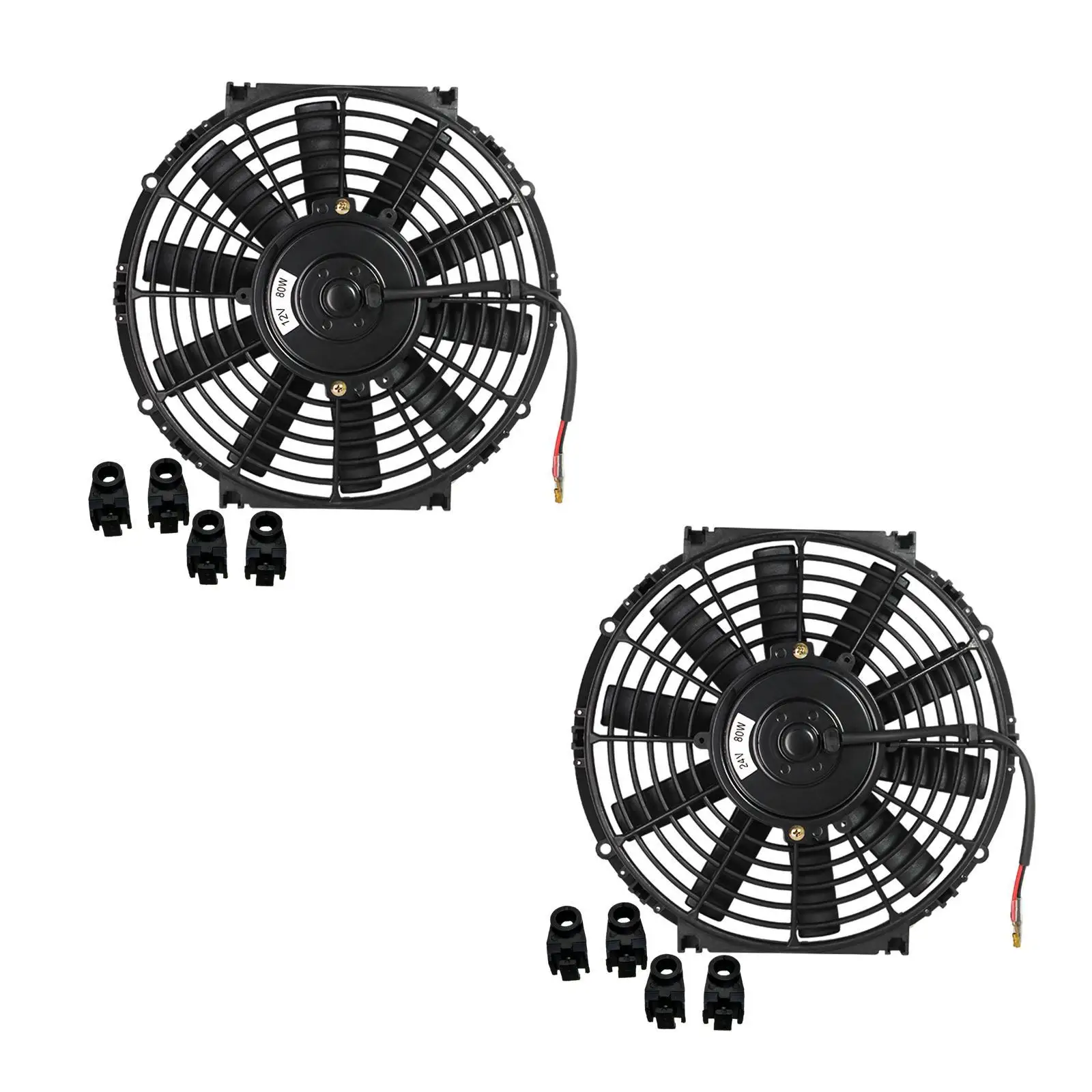 

Generic Electric Fan Engines Cooling Assembly Part Car Radiator Cooling Fan