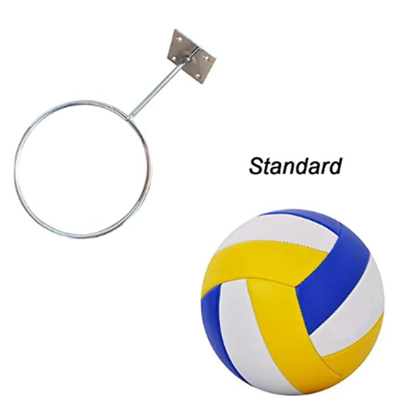 ABHS-2 pacote de montagem na parede suporte de bola esportiva exibição para bola de medicina, basquete, vôlei, rack de armazenamento de futebol