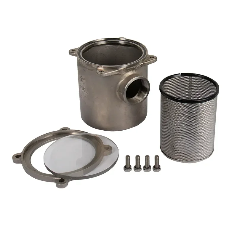 5.08 cm (2 inches) 304 Stainless Steel Marine Sea Water Strainer Raw Water Intake for Boat Yacht Engine Cooling Raw Water Intake
