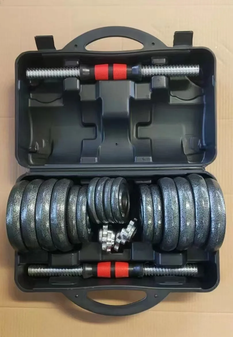 

Multi-functional Adjustable Dumbbell Barbell Set 10KG Weight Lift Fitness Equipment