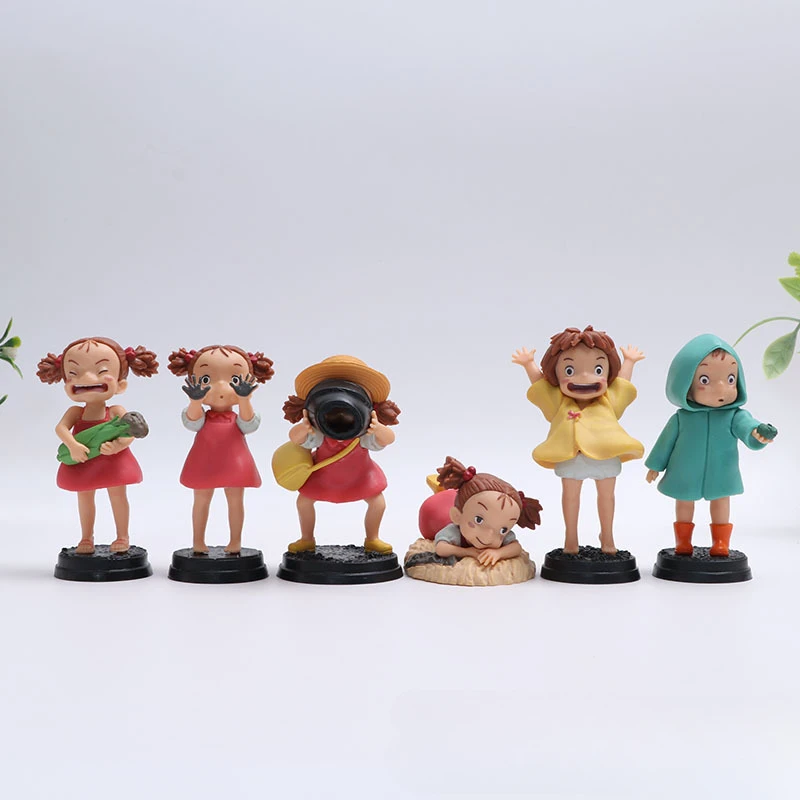 

1pc Random Color Cute PVC Action Figure Toy Model Gashapon for Goldfish Princess