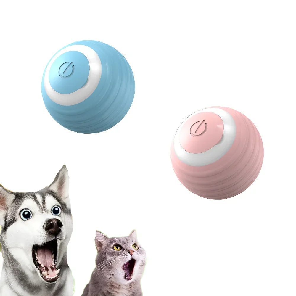 Interactieve kattenbal Slim kattenspeelgoed voor huisdieren Binnen Automatische rollende bal Elektronische interactieve kattenspeelgoed Kattengameaccessoires