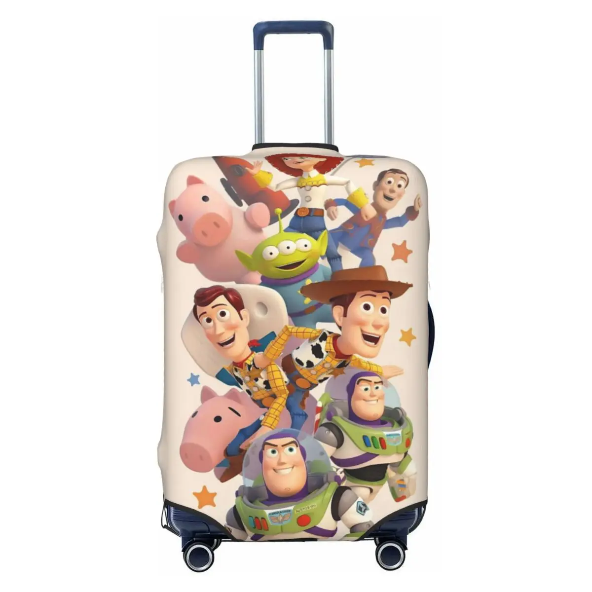 

Custom Toy Story Luggage Cover Elastic Characters Cartoon Anime Figure Travel Suitcase Protective Covers Fits 18-32 Inch
