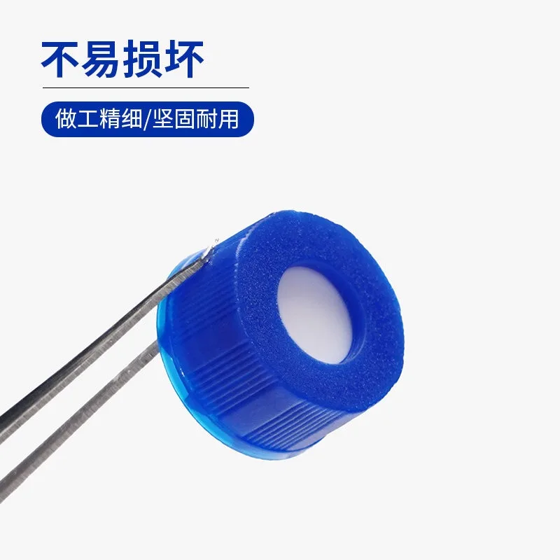 GL45 Reagent Bottle PP Cap with PE PTFE Liner for Glass Sample Vials