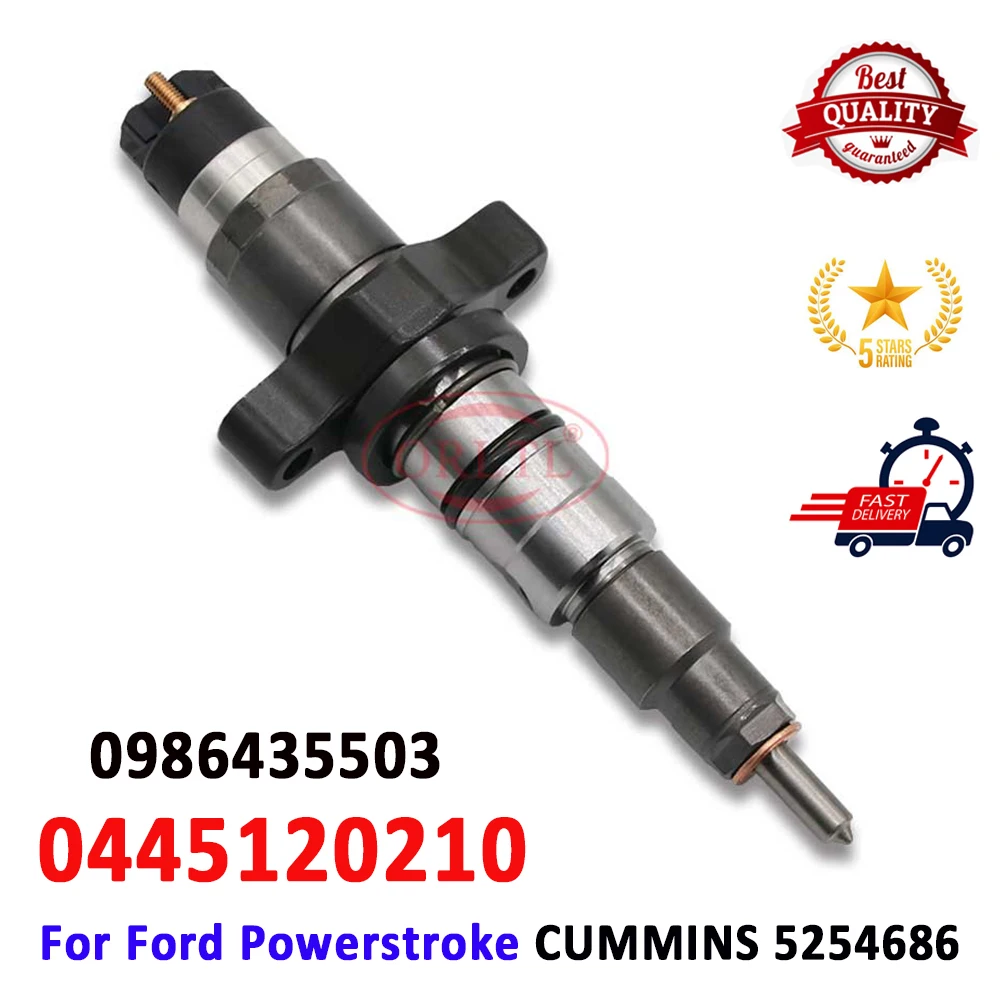 

ORLTL 0 445 120 210 Diesel Injector Nozzle 0445120210 For 6.0L Ford Powerstroke (2003-2007) CN 5019RM ( industrial Injection)