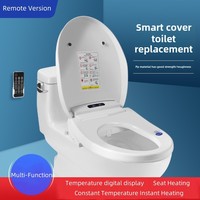 Intelligent Remote Control Toilet Lid Dryer, Smart Heated Bidet Toilet Seat ,With  Warm Air Dryer, Smart Constant Temperature