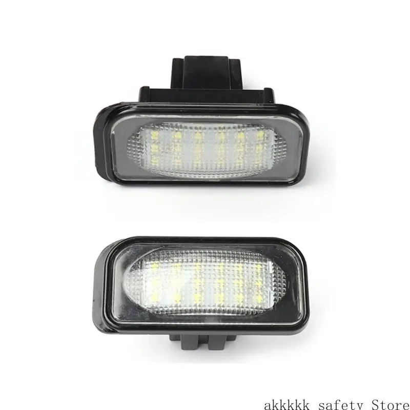 

Pair Energy Saving LED License Plate Light Direct Replacement for Automotives XXFF