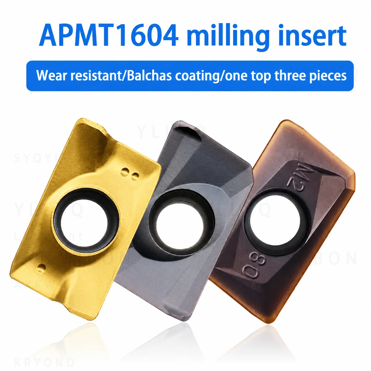 APMT1135PDER APKT1604 APMT1604 Indexable Carbide Milling Inserts CNC Metal Machining Lathe Milling Cutting Tool Parts