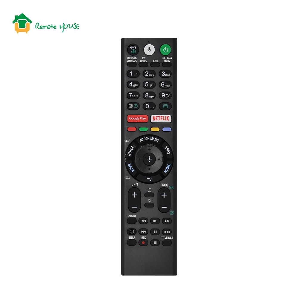 RMF-TX310E Voice Remote Control Compatible with Sony 4K Ultra HD Smart LED TV XBR-43X800E KDL-50W850C RMF-TX310U RMF-TX300E