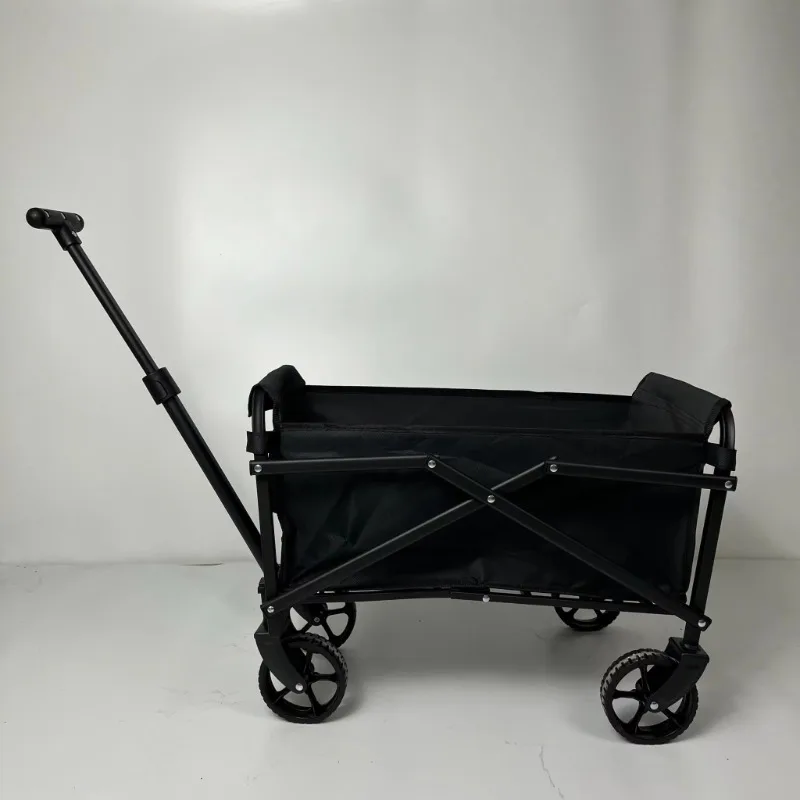 Hot Sale Wholesale Trolley Foldable Folding Utility Wagon Portable Cargo Wagon For Camping Beach Outdoor Garden