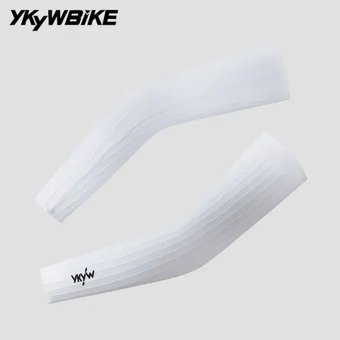 YKYWBIKE Cycling Arm Sleeve Aerodynamic Road Bike Arm Guards Summer SPF 50+ Bicycle Aero Arm Protection Cool Outdoor Arm Sleeve
