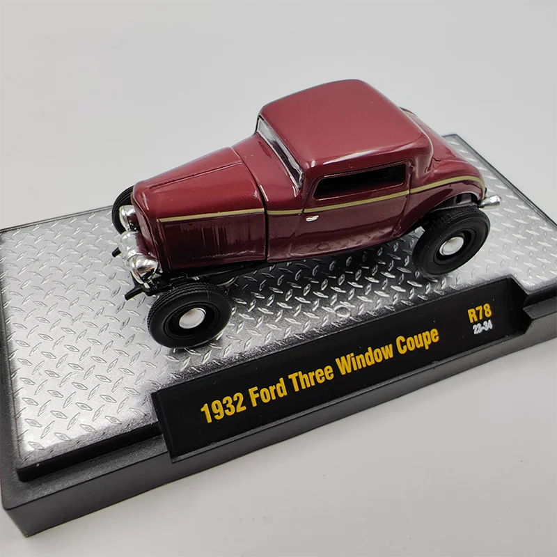 

1: 64 Scale Retro 1932 Three Window Coupe Alloy Simulation Car Model Collection Display Toy Gift Souvenir