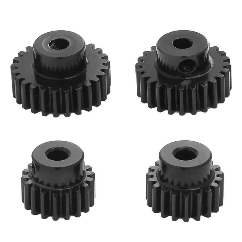 Metal 18T 19T 23T 24T Pinion Gear Moter Gear for Tamiya TT01 TT02 TB02 TA05 RC Car Upgrade Parts Accessories