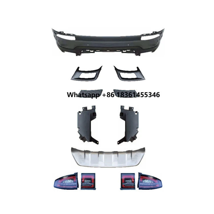 

For Discovery 5 Damei Factory Sales 2015-2019 Old Upgrade To 2020 Style Body Kits Rear Bumper LED Taillights Body Kit