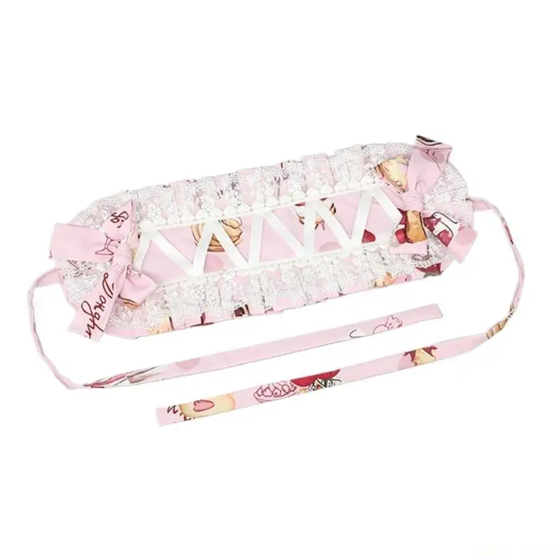 

31BF субкультура, кружевная повязка на голову, наручники, аниме, горничная, ролевая игра, головные уборы для повседневных и для