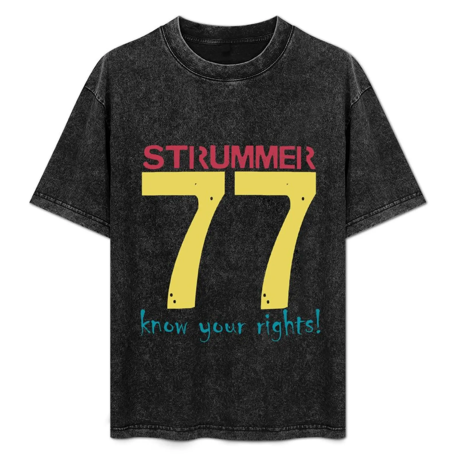 

Strummer 77 T-Shirt Casual Holiday Short Sleeve Tee