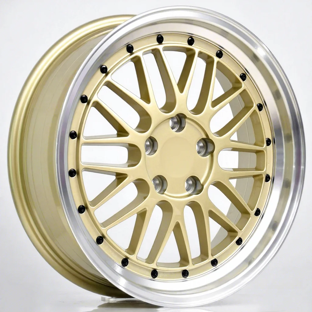 Aluminum Alloy Spinning Wheel Hub 5 Hole PCD 112 18 Inch ET 38 Width 8 Black Modified