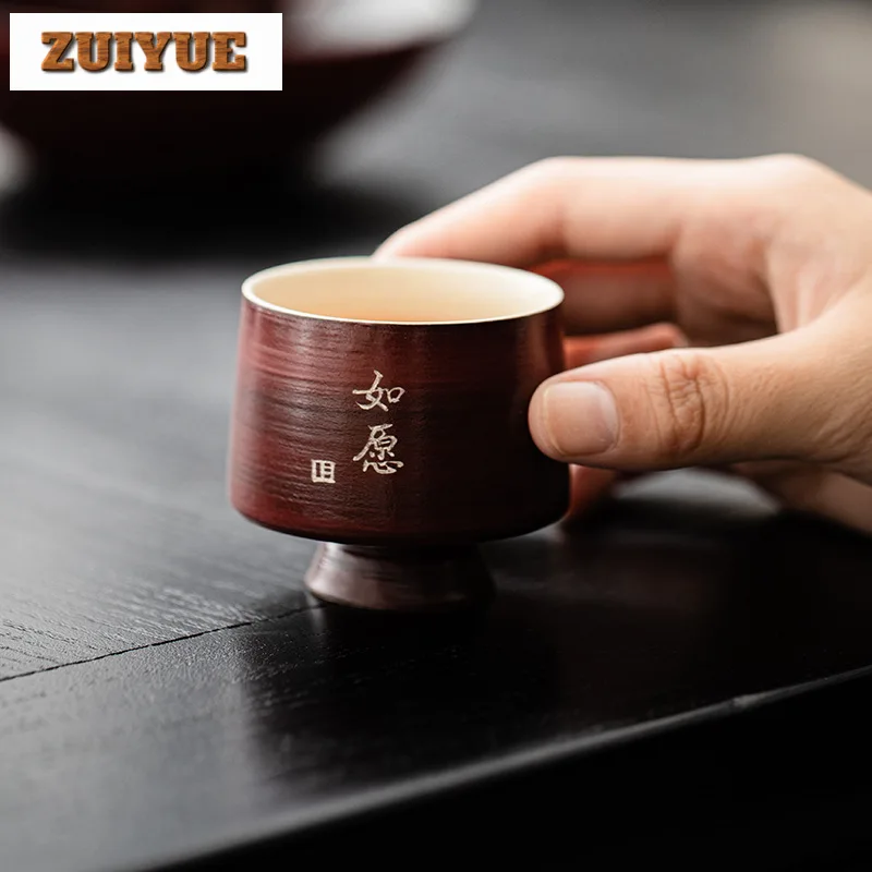 160ml Hawthorn Red Tea Set Tea Set Complete Set Luxury Tea Ceremony Set Tea Making 1 Pot 1 Tea Cup Chinese Tea Drinkware Gift