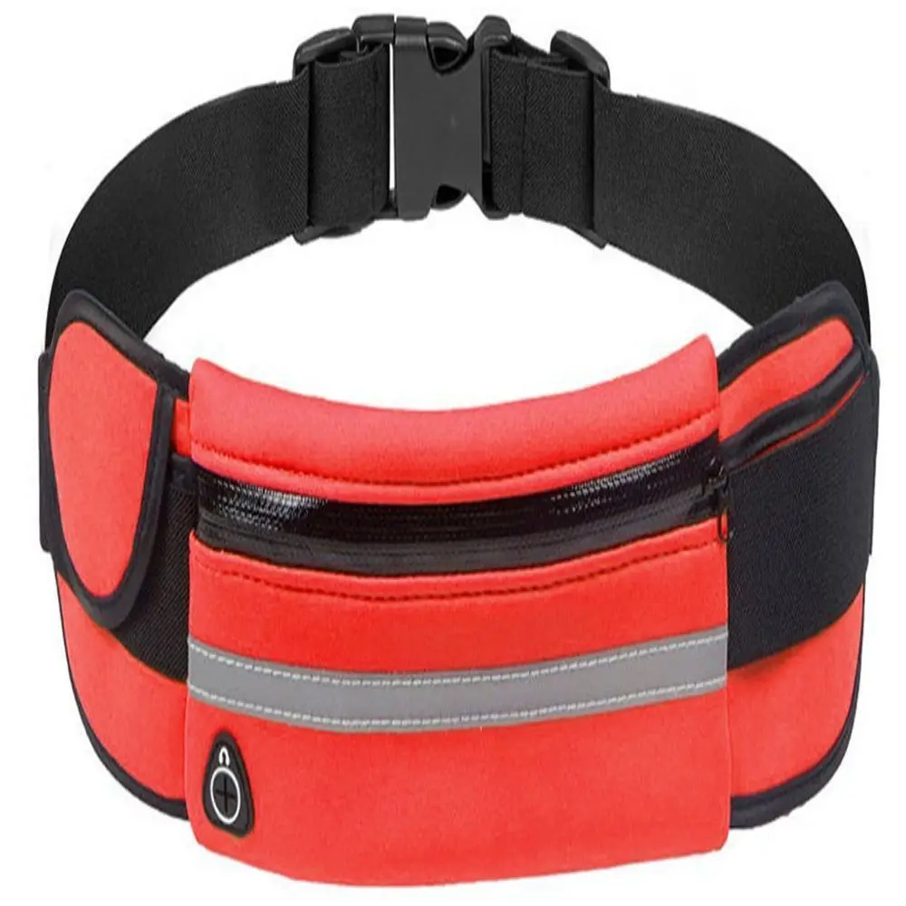 

Slim Anti Theft Close Fitting Running Accessories Mini Running Belt Bag Mobile Phone Waist Bag Fitness Bag Sports Waist Bag