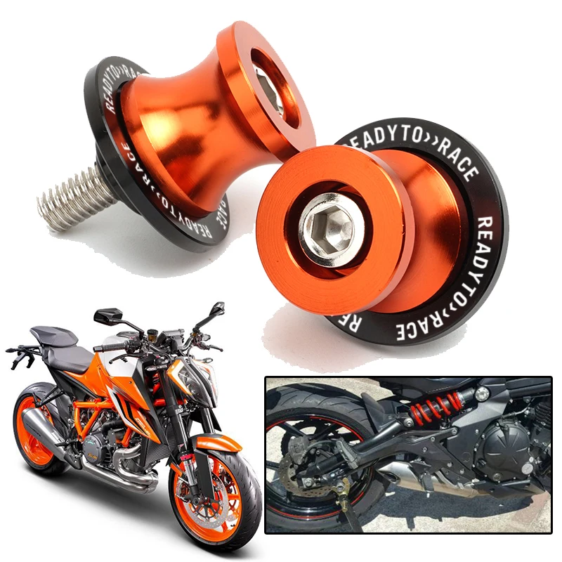 High Quality Motorcycle Accessories Swingarm Spools Sliders Stand Screw For KTM Ready to Race 1290 Super Duke 790 890 Adventure
