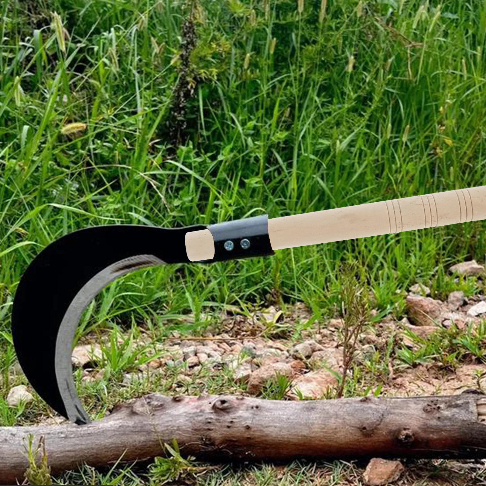 Weeding Tools Hexagonal Shank Drill Attachment Garden Instrument Weeder Hand Wooden Gardening