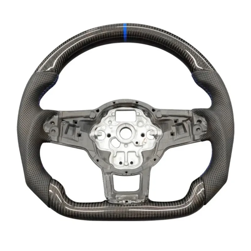 

Used For 7GTI/7.5GTI Carbon Fiber Perforated Leather Steering Wheel Modification
