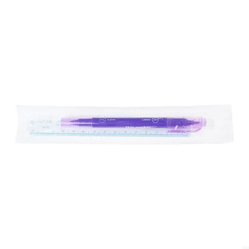

Y5LB Makeup Positioning Marker Pen Surgical Skin Mark Tool for Eyebrow Lip