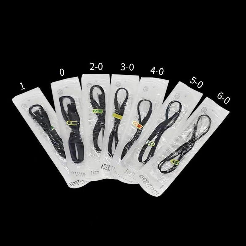 10Pcs Dental Sutures Veterinary Practice Suture Kit With Thread Surgical Simulation Material Surgeon Suture Needle Stitches