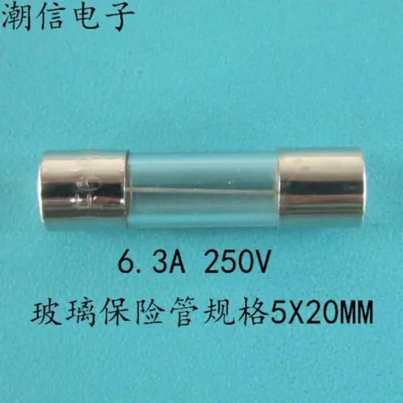 100PCS/LOT Power glass fuse 1/A2A/3A/4A/5A/6A/15A/20A 5*20mm
