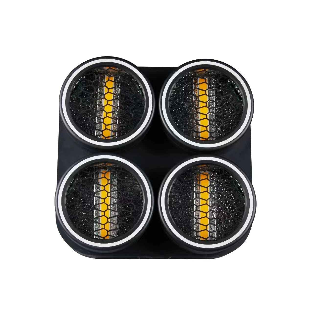 Professional Stage Blinder DMX512 4x50w LED Retro COB LED Blinder Light for DJ Equipment