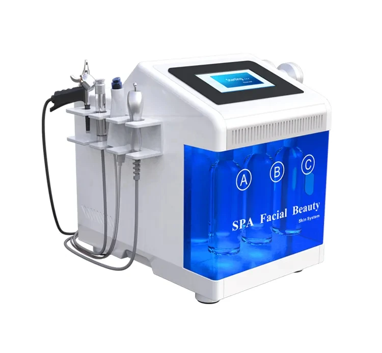 Longermay New Portable Spa Facial Machine 7 In 1 Hydra Aqua Facial Skin Care Korean Beauty Machine For Salon Use