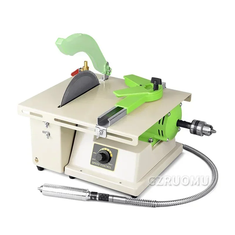 

220V 1380W Multifunction Jewelry Rock Polishing Buffer Machine Jewelry Grinder Mill Polishing Machine Jewelry Table Bench Lathe