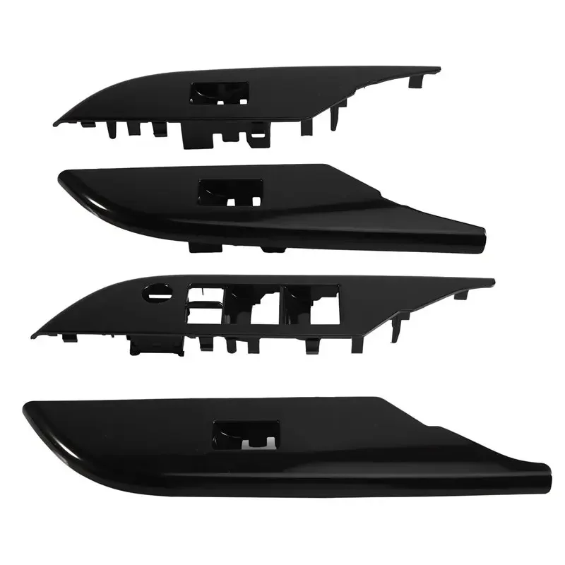 New-Car Window Glass Lifter Panel Door Armrest Cover Set For Toyota Hilux LHD 74231-0K651 74231-0K660