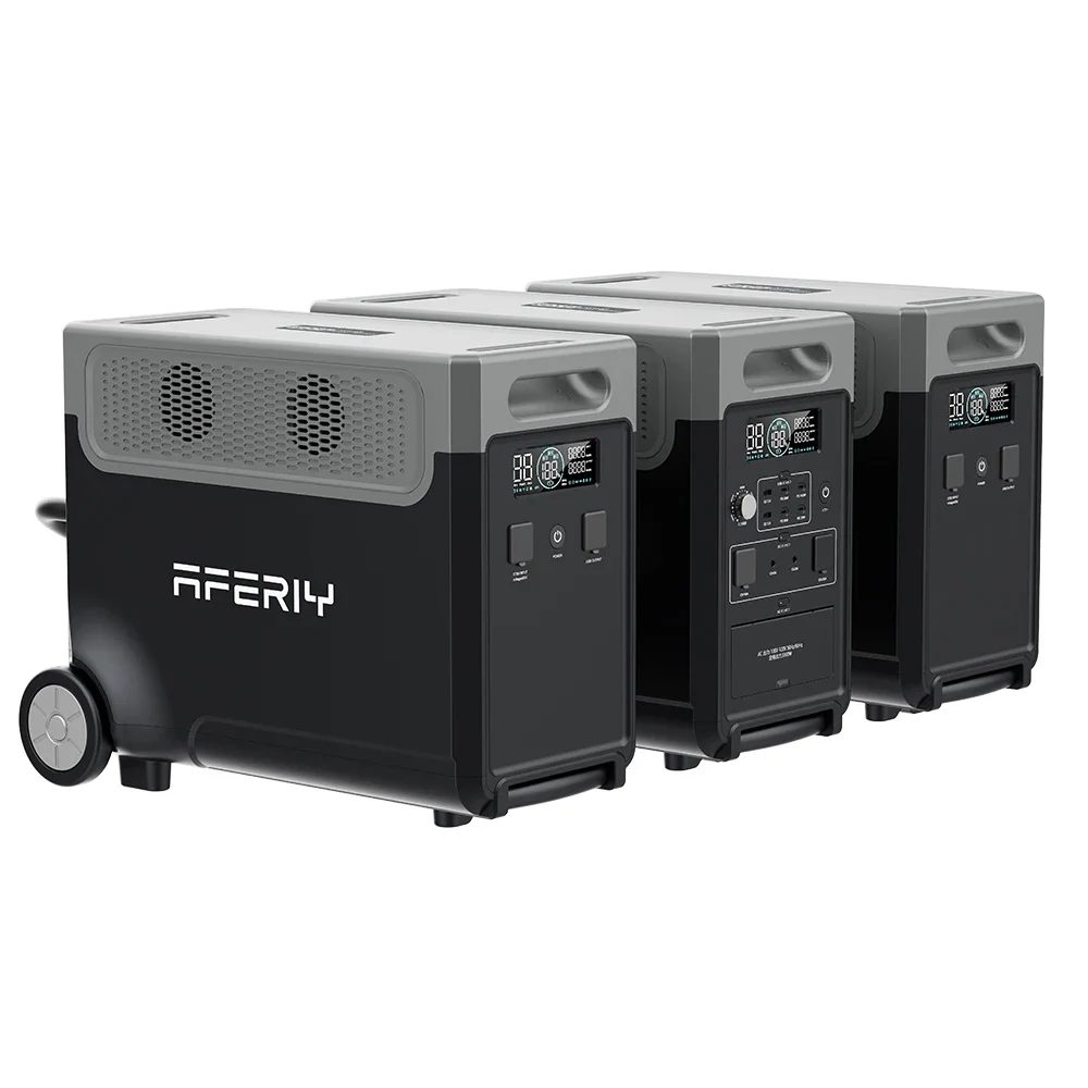 ポータブルソーラー発電機、家庭用緊急時用Lifepo4バッテリー搭載、ソーラーパネルによる充電対応の頑丈な電源装置