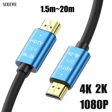 Gold plated HDMI 4K 60Hz Cable For PS4 PS5 Nintendo switch TV Box Fire stick Video Project screen ARC HDR 3M 5M 10M 15M 20M Long