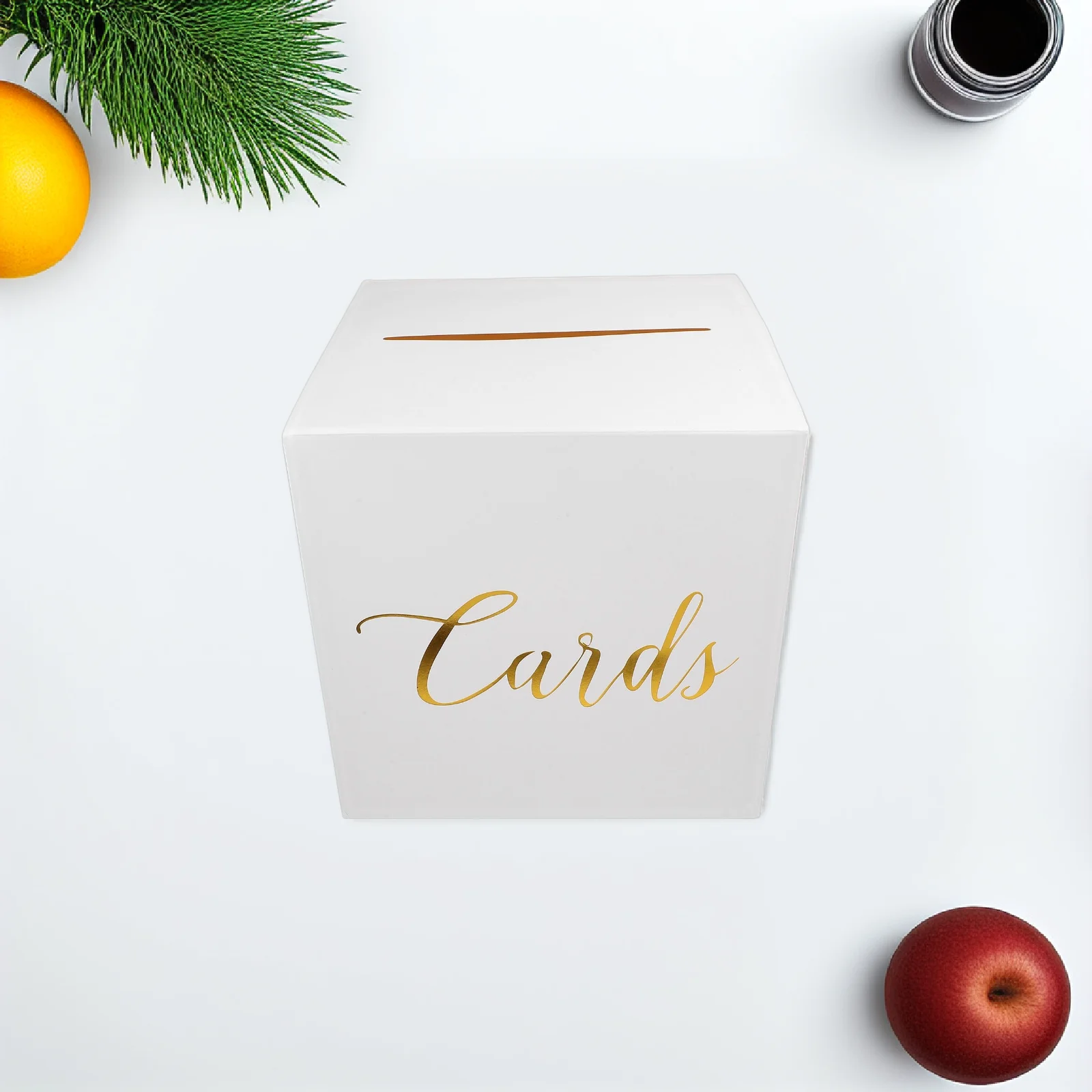 1Set Wedding Card Box Reusable Paper Money Gift Box for Wedding Ceremony Cards Envelopes Thank You Notes Graduation Shower view 6