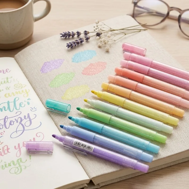marcadores-aromatizados-com-glitter-canetas-pastel-brilhantes-para-desenho-material-escolar-presente-para-meninas-estudantes