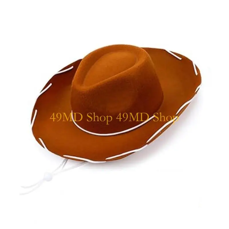 

49MD Свадебный душ Боланд Шляпа Платок Набор Фестивальное снаряжение Аксессуар для костюма