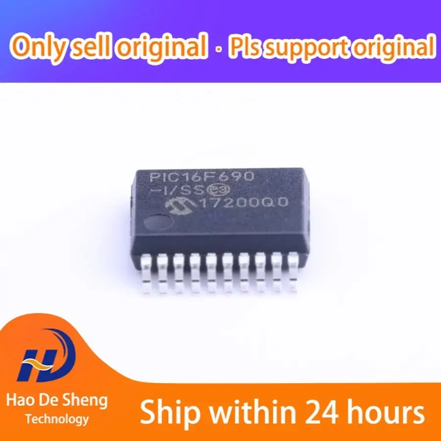 

10PCS/LOT PIC16F690T-I/SS SSOP-20 New Original In Stock